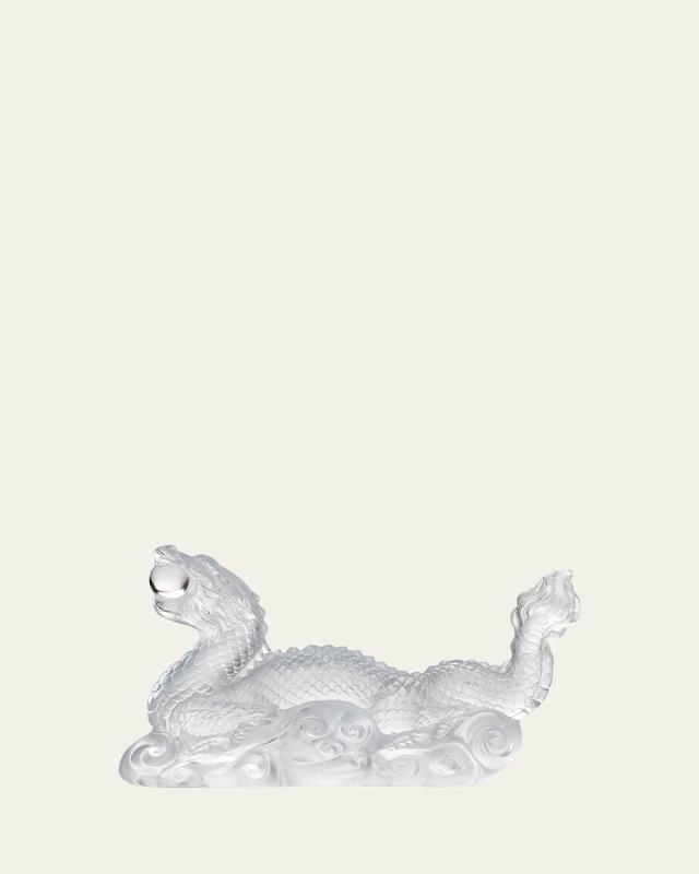 Dragon Tianlong Sculpture, Clear